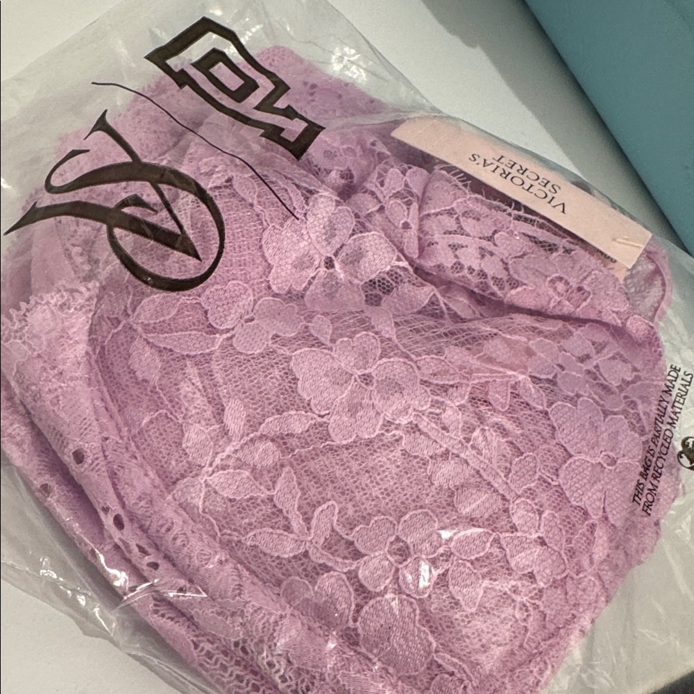 LACE BALCONET Pink purple VICTORIAS SECRET PINK BRA 34DD FASHION SHOW 2025 - Picture 6 of 6